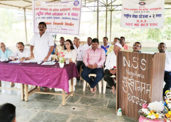 एसपी जैन कनिष्ठ महाविद्यालयाचे राष्ट्रीय सेवा योजना निवासी शिबीर