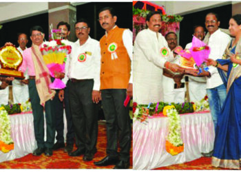 नागोठणे ग्रामीम पत्रकार संघाचे पुरस्कार वितरण