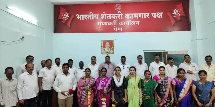 ग्रामपंचायत निवडणूक: पेण तालुक्यात शेकापने खाते उघडले