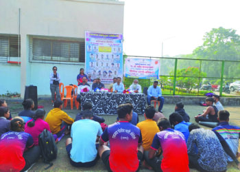 पोलीस भरतीविषयक विद्यार्थ्यांना मार्गदर्शन