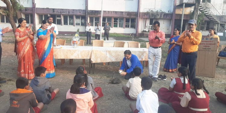 आरसीएफ शाळेत वाषिक क्रीडा स्पर्धा