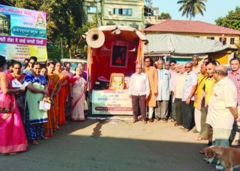 ‘जनकल्याण’च्या सेवारथास रोह्यातून प्रारंभ