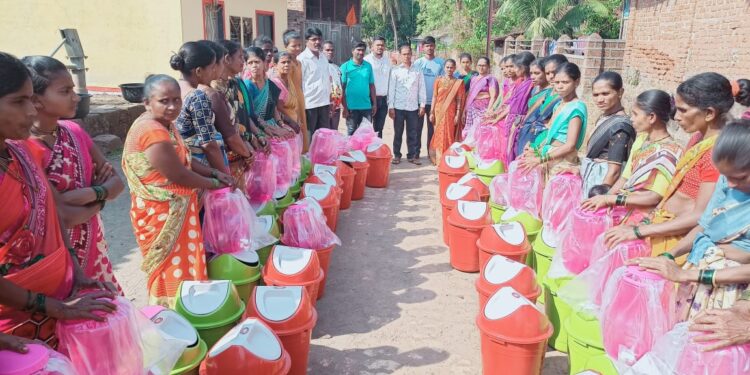 डस्टबिन,पाण्याचे फिल्टर वाटप