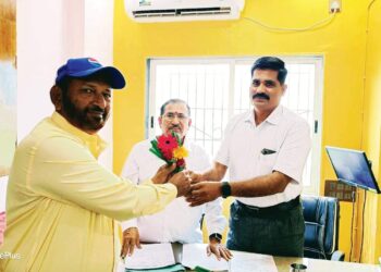 डायरेक्ट व्हॉलीबॉल असो.च्या तालुका डायरेक्टरपदी तुफैल दामाद