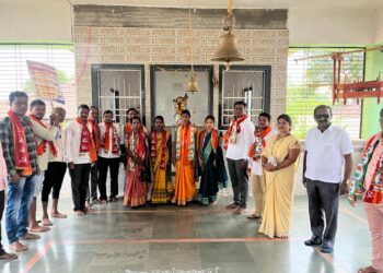 कळंबमध्ये शेकापची प्रचारात आघाडी