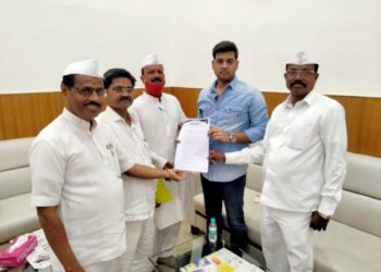 नैना प्रकल्पग्रस्तांचे नागपूर येथे आंदोलन