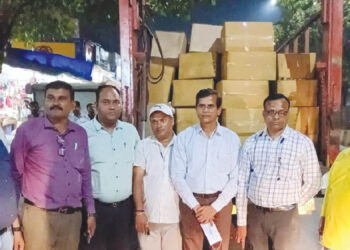 दोन टन प्लास्टिक पिशव्यां जप्त