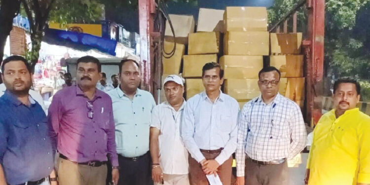 दोन टन प्लास्टिक पिशव्यां जप्त