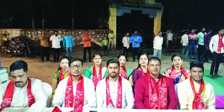 शिवसमर्थ पॅनलचा पागोटेमध्ये प्रचार