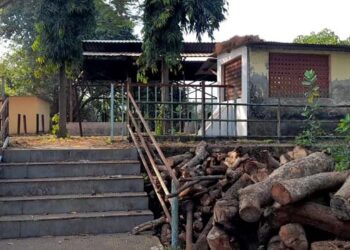 स्मशानभूमीत लाकडांसाठी वणवण थांबली