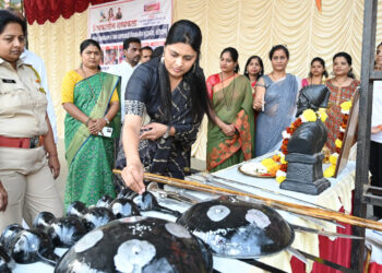 शिवकालीन शस्त्रकला प्रशिक्षणाचे उद्घाटन