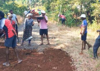 ग्रामस्थांचे साथी हाथ बढाना