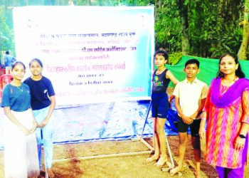 शारदा स्कुलचे जिल्हा क्रीडा स्पर्धेत यश