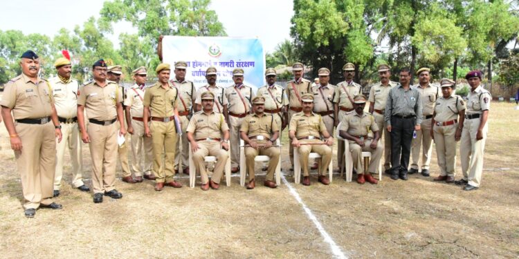 जिल्हा होमगार्डचा वर्धापन दिन सोहळा