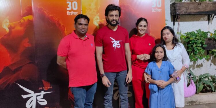 वेड चित्रपटात अलिबागची चिमुरडी साईलीचा सहभाग