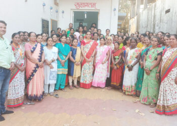 बोर्लीपंचतन येथे महिला ग्रामसंघाची स्थापना