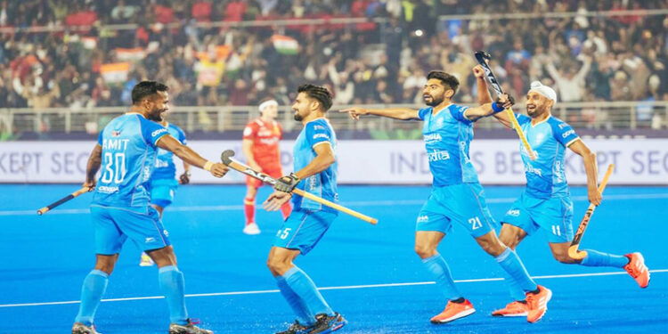 भारतीय हॉकी संघाची विजयी सलामी