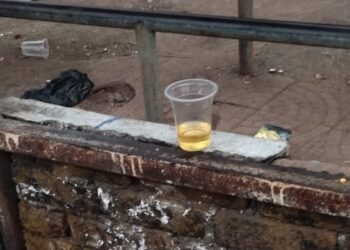 बसस्थानक बनलेय मद्यपींचा अड्डा