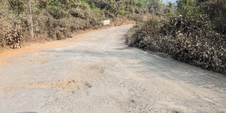 रस्त्याला वनखात्याची आठकाडी; वेळास-भरणे घाटरस्त्याचे काँक्रिटीकरण रखडले