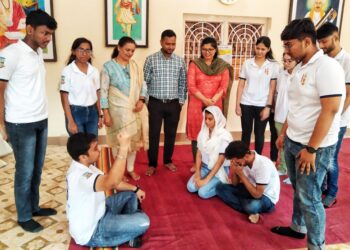 राष्ट्रीय सेवा योजना शिबिराचा शुभारंभ