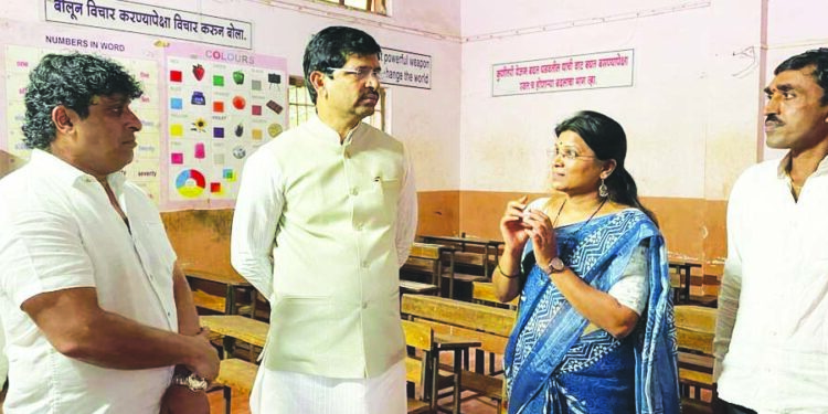 माथेरानमधील शाळेला व्हर्चुअल क्लासचा दर्जा