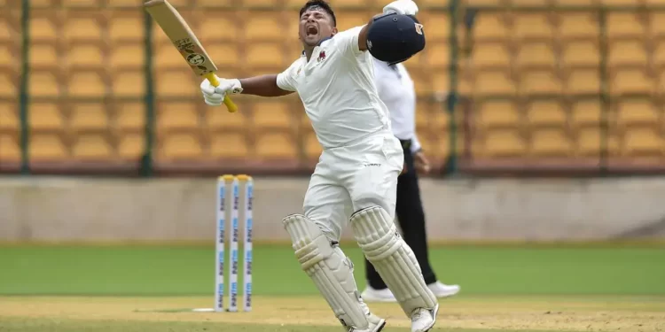 रणजीमध्ये सर्फराजची शतकी खेळी