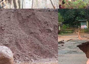 आंबेनळी घाटात रस्ता दुरुस्ती