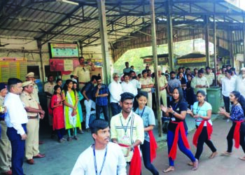 अलिबाग आगारात रस्ता सुरक्षा अभियान