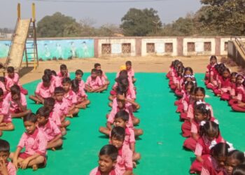 कोठिंबे शाळेत बालसभा उत्साहात