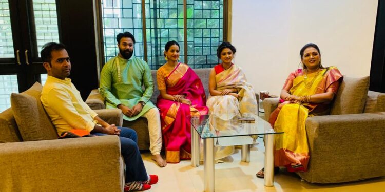 मराठवाड्यातही रंगले कृषीवलचे हळदीकुंकू