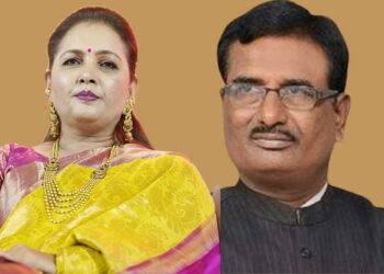 शेकापची रणरागिणी कडाडली; भाजप खा. चिखलीकरांना खडे बोल