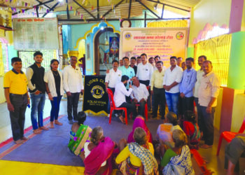लायन्स क्बलच्या माध्यमातून मोफत नेत्रतपासणी