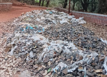 धूळविरहित रस्त्यासाठी ठिय्या आंदोलन