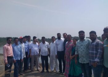 शहापूर-धेरंड खारबंदिस्तीबाबत नौटंकी बंद करा- पंडित पाटील