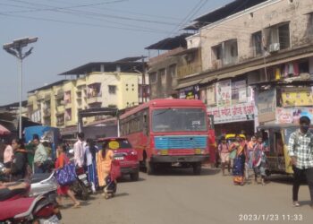 वाहतूक कोंडीने बिरवाडीकर हैराण