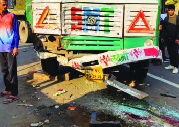 पेणनजीक भीषण अपघात : तिघे ठार