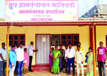 ग्रामविकास अधिकार्‍याचा मनमानी कारभार; भालीवडी ग्रा.पं. कार्यालयाला टाळे