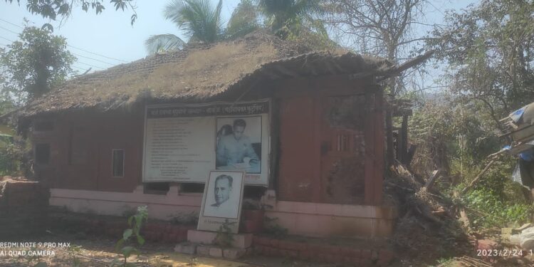 चिंतामणरावांचे जन्मस्थळ उपेक्षित