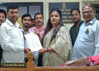 पेण तहसीलदार यांना लेखी निवेदन