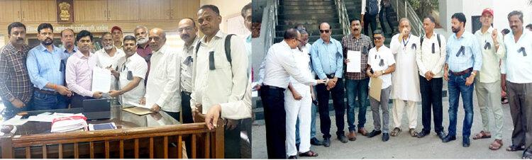 हत्येच्या निषेधार्थ तहसीलदार पत्र