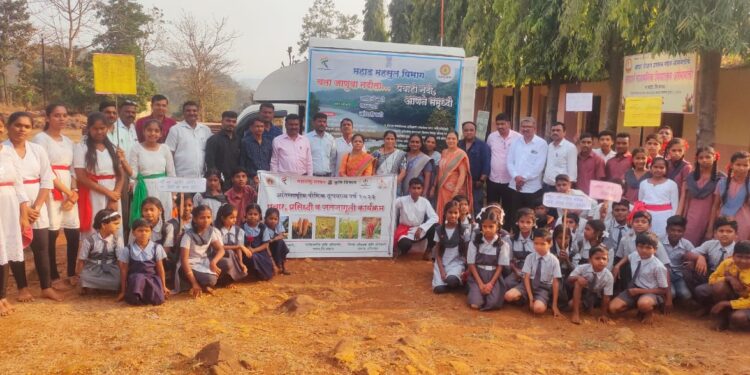 आंबवली हायस्कूलमध्ये “चला जाणूया नदीला” अभियान
