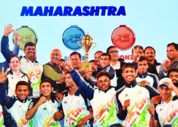 महाराष्ट्र तिसर्‍यांदा अव्वल; सर्वाधिक 161 पदकांसह विजेतेपदाचा मानकरी