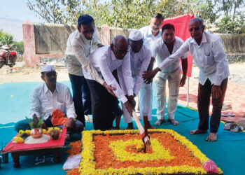 उकरुळ पाणी योजनेचे भूमिपूजन; महिलांनी मानले विशेष आभार