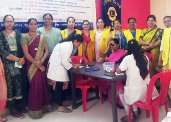 चेंढरेत मोफत नेत्रतपासणी शिबीर