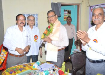 पेन्शनर अधिवेशवन उत्साहात