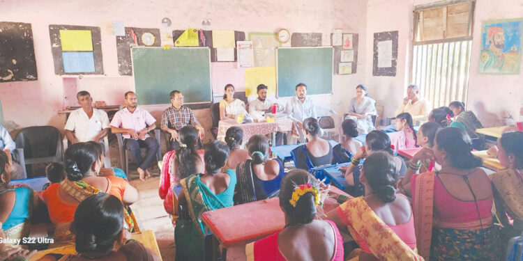 महिलांनी संघटित होऊन विकास साधावा, दर्शना पाटील यांचे प्रतिपादन