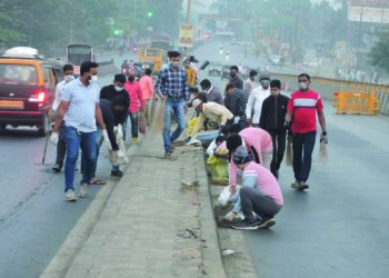 महाराष्ट्र भूषण डॉ. नानासाहेब धर्माधिकारी यांच्या जन्मशताब्दी वर्षानिमित्त रायगडात स्वच्छतेचा जागर