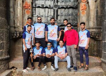 अजिंक्यतार्‍यावरून शिवज्योत दौड प्रस्थान