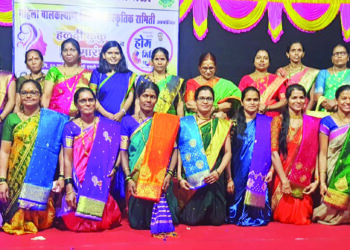 तळा शहरात होम मिनिस्टरला प्रतिसाद