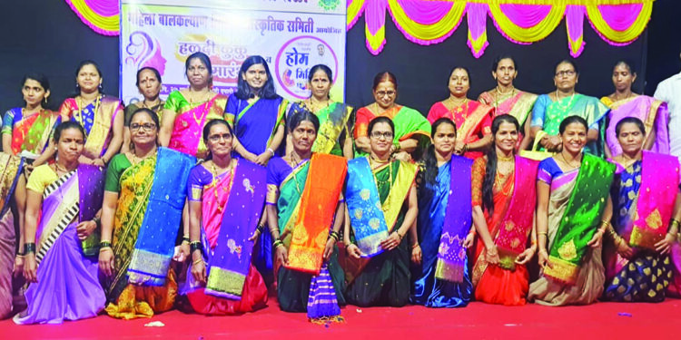 तळा शहरात होम मिनिस्टरला प्रतिसाद